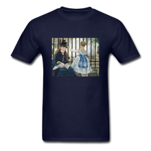 Load image into Gallery viewer, The Railway, Unisex Classic T-Shirt - navy
