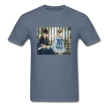 Load image into Gallery viewer, The Railway, Unisex Classic T-Shirt - denim
