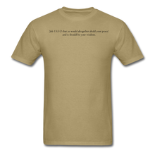 Load image into Gallery viewer, Peace! Unisex Classic T-Shirt - khaki
