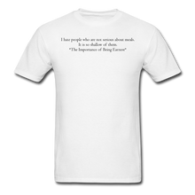 Load image into Gallery viewer, Oscar Wilde, Unisex T-Shirt - white
