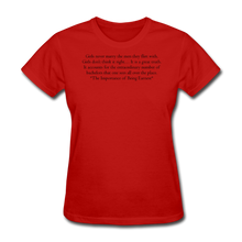 Load image into Gallery viewer, Flirty Girls, Women&#39;s T-Shirt - red
