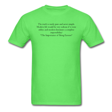 Load image into Gallery viewer, Simple Truth, Unisex Classic T-Shirt - kiwi
