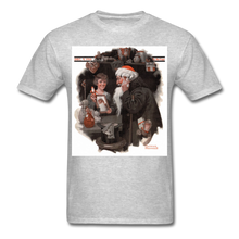 Load image into Gallery viewer, Playing Santa, Men&#39;s T-Shirt - heather gray
