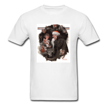 Load image into Gallery viewer, Playing Santa, Unisex Classic T-Shirt - white
