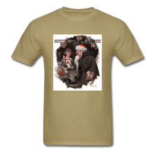 Load image into Gallery viewer, Playing Santa, Unisex Classic T-Shirt - khaki
