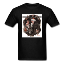Load image into Gallery viewer, Playing Santa, Unisex Classic T-Shirt - black
