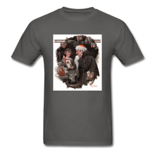 Load image into Gallery viewer, Playing Santa, Unisex Classic T-Shirt - charcoal
