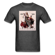 Load image into Gallery viewer, Santa and His Elves, Unisex Classic T-Shirt - heather black
