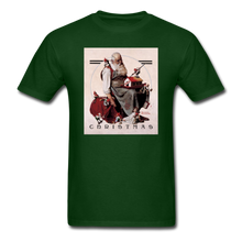 Load image into Gallery viewer, Santa and His Elves, Unisex Classic T-Shirt - forest green
