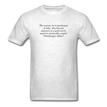 Load image into Gallery viewer, Just READ, Unisex Classic T-Shirt - light heather gray
