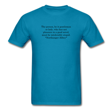 Load image into Gallery viewer, Just READ, Unisex Classic T-Shirt - turquoise
