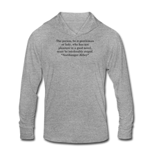 Load image into Gallery viewer, Smart People Read, Unisex Tri-Blend Hoodie Shirt - heather gray
