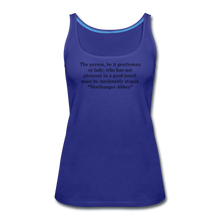 Load image into Gallery viewer, Readers are Smarter, Women’s Premium Tank Top - royal blue
