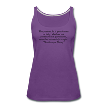 Load image into Gallery viewer, Readers are Smarter, Women’s Premium Tank Top - purple
