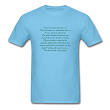 Load image into Gallery viewer, Titania, Unisex T-Shirt - aquatic blue
