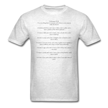 Load image into Gallery viewer, Ecclesiastes 3:1-8 Unisex Classic T-Shirt - light heather gray
