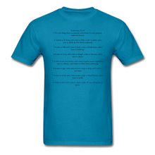 Load image into Gallery viewer, Ecclesiastes 3:1-8 Unisex Classic T-Shirt - turquoise
