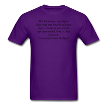 Load image into Gallery viewer, Make Up Your Mind,  Unisex T-Shirt - purple
