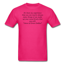 Load image into Gallery viewer, Make Up Your Mind,  Unisex T-Shirt - fuchsia
