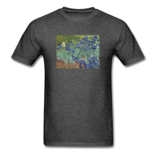 Load image into Gallery viewer, Irises, Unisex Classic T-Shirt - heather black
