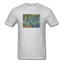Load image into Gallery viewer, Irises, Unisex Classic T-Shirt - heather gray
