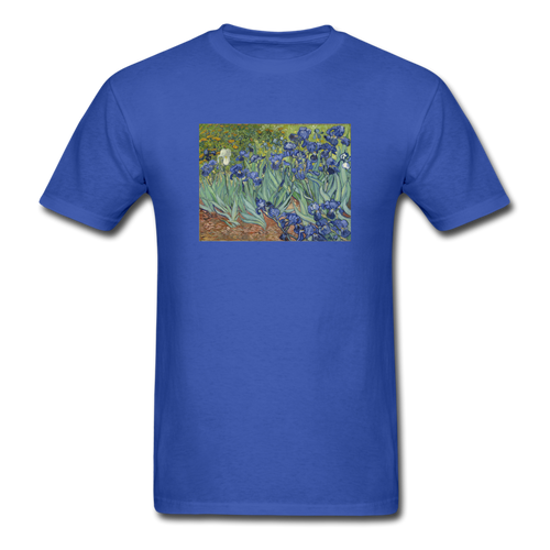 Irises, Unisex Classic T-Shirt - royal blue