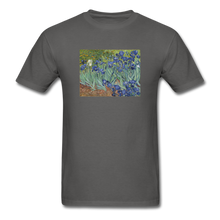 Load image into Gallery viewer, Irises, Unisex Classic T-Shirt - charcoal
