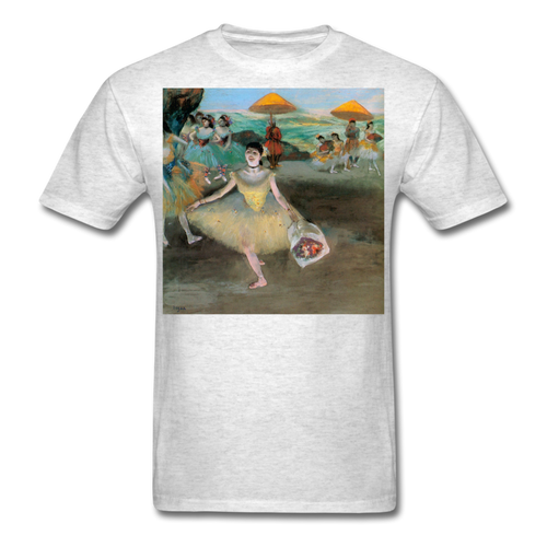 Dancer Bowing with Bouquet, Unisex Classic T-Shirt - light heather gray