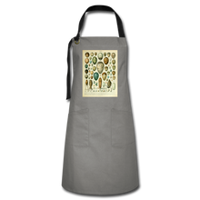Load image into Gallery viewer, Eggs, Artisan Apron - gray/black
