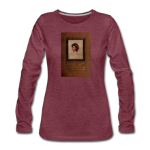 Load image into Gallery viewer, Anne of Avonlea, Women&#39;s Premium Long Sleeve T-Shirt - heather burgundy
