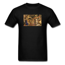Load image into Gallery viewer, Adoration of the Magi, Unisex T-Shirt - black
