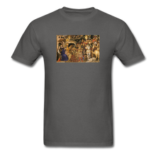 Load image into Gallery viewer, Adoration of the Magi, Unisex T-Shirt - charcoal
