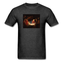 Load image into Gallery viewer, Adoration of the Shepherds, Unisex T-Shirt - heather black
