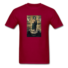 Load image into Gallery viewer, Immaculate Conception, Unisex T-Shirt - dark red
