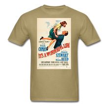 Load image into Gallery viewer, It&#39;s a Wonderful Life Poster, Unisex T-Shirt - khaki

