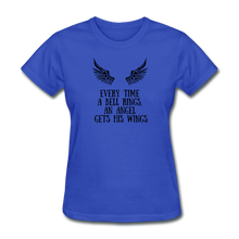 Load image into Gallery viewer, Angel Wings, Women&#39;s T-Shirt - royal blue
