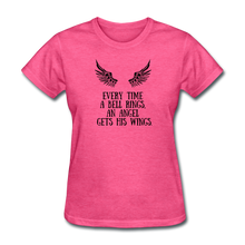Load image into Gallery viewer, Angel Wings, Women&#39;s T-Shirt - heather pink
