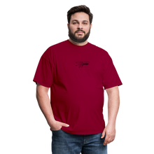 Load image into Gallery viewer, Public Domain Merchandise Merch! Unisex Classic T-Shirt - dark red
