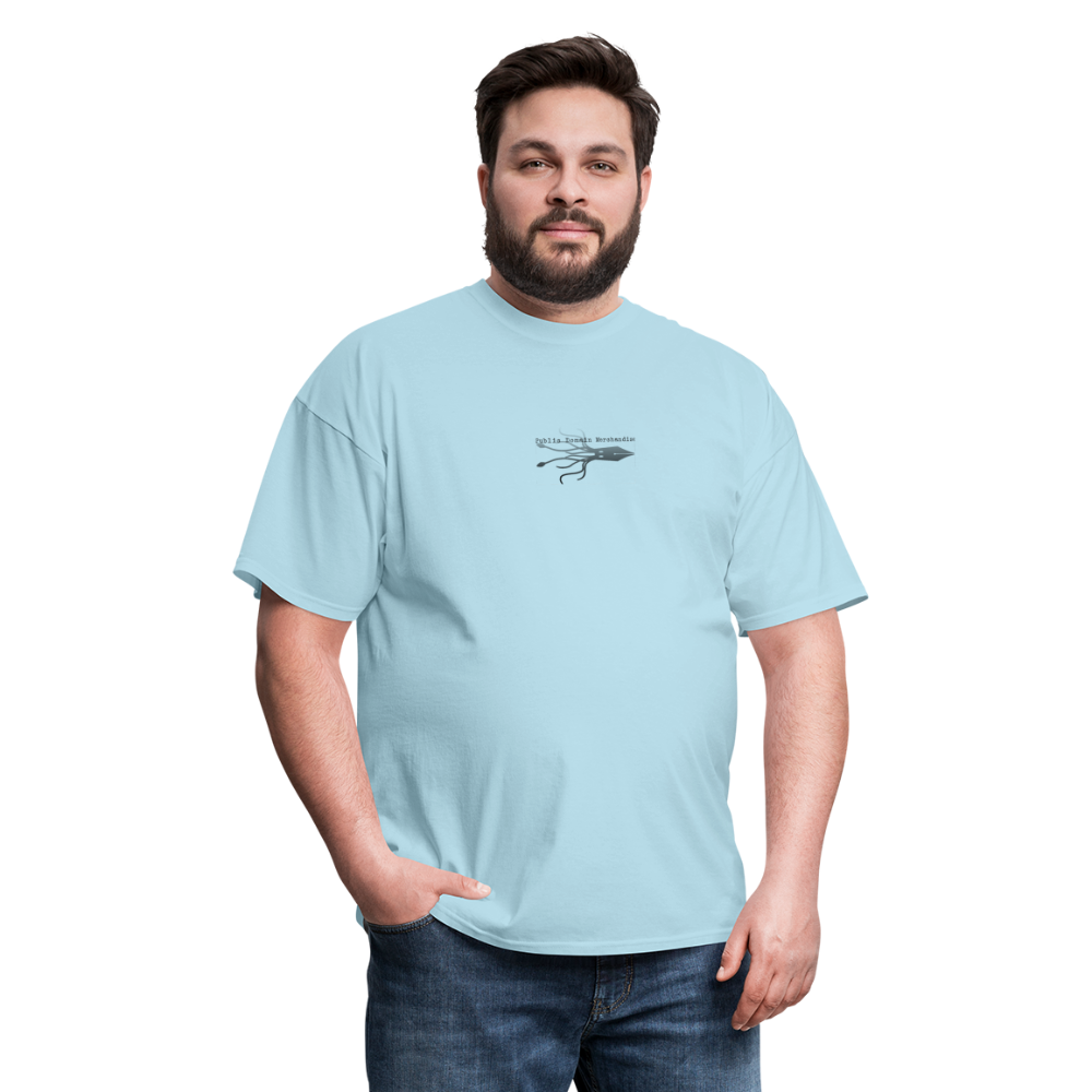 Public Domain Merchandise Merch! Unisex Classic T-Shirt - powder blue