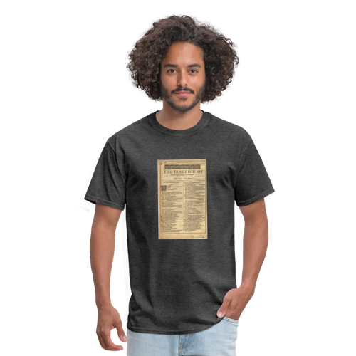 Hamlet Folio, Unisex Classic T-Shirt - heather black