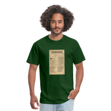 Load image into Gallery viewer, Hamlet Folio, Unisex Classic T-Shirt - forest green
