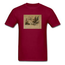 Load image into Gallery viewer, Devil&#39;s Lullaby, Unisex Classic T-Shirt - burgundy
