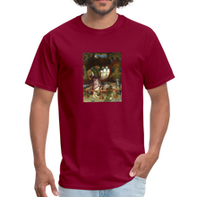 Load image into Gallery viewer, The Lady of Shallott, Unisex Classic T-Shirt - burgundy
