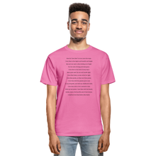 Load image into Gallery viewer, How Do I Love Thee? Hanes Adult Tagless Tshirt - hot pink
