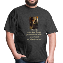 Load image into Gallery viewer, Romeo and Juliet, Unisex Classic T-Shirt - heather black
