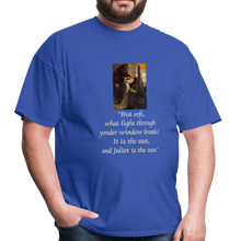 Load image into Gallery viewer, Romeo and Juliet, Unisex Classic T-Shirt - royal blue

