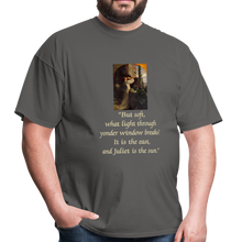Load image into Gallery viewer, Romeo and Juliet, Unisex Classic T-Shirt - charcoal

