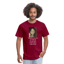 Load image into Gallery viewer, Our Souls Are the Same, Unisex Classic T-Shirt - burgundy
