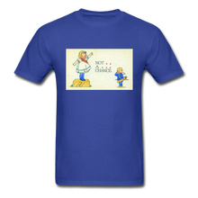 Load image into Gallery viewer, Not a Chance, Cupid, Hanes Adult Tagless T-Shirt - royal blue
