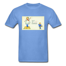 Load image into Gallery viewer, Not a Chance, Cupid, Hanes Adult Tagless T-Shirt - carolina blue
